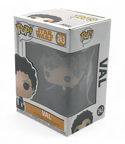 Funko Pop Star Wars Val 243 Vinyl Bobblehead in box side view