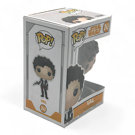 Funko Pop Star Wars Val 243 Vinyl Bobblehead in box front view