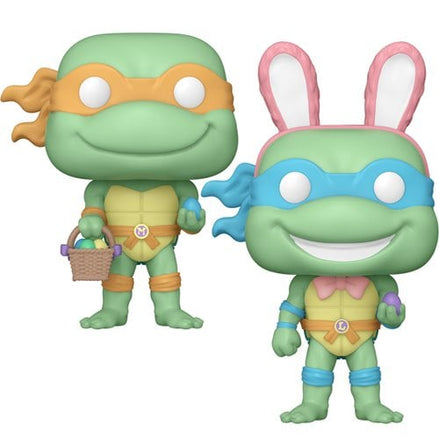 Funko Pop Teenage Mutant Ninja Turtles Easter Michelangelo holding basket