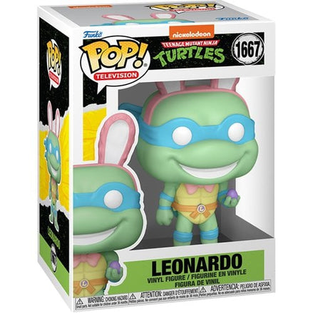 Funko Pop Teenage Mutant Ninja Turtles Easter Leonardo with bunny ears