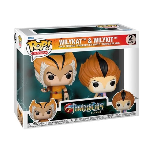 Funko Pop! WilyKat and WilyKit vinyl figures in box