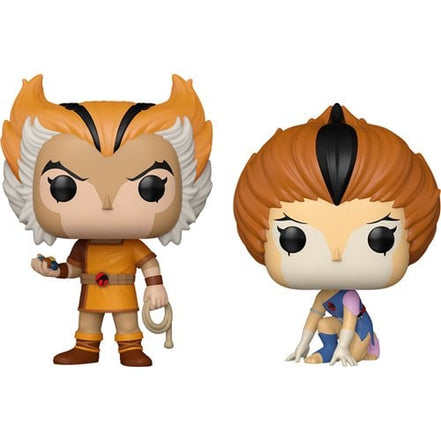 Funko Pop! WilyKat and WilyKit vinyl figures out of box