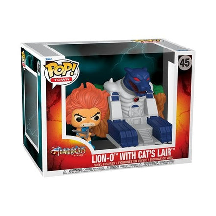 Funko Pop! Lion-O with Cat's Lair in box