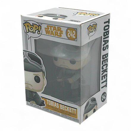 Funko Pop Tobias Beckett #242 in box, side view