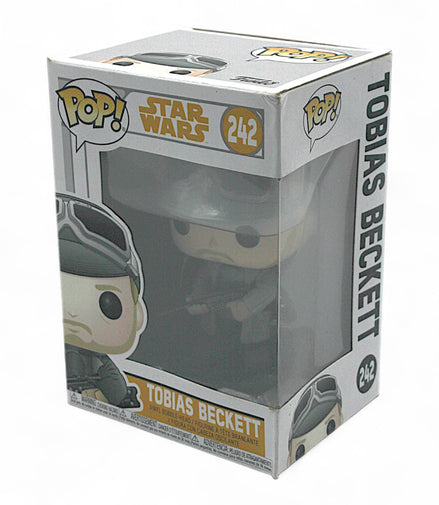 Funko Pop Tobias Beckett #242 in box, side view