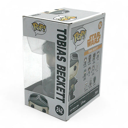 Funko Pop Tobias Beckett #242 in box, back view