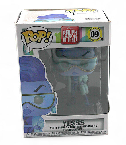 Funko Pop Yesss #09 vinyl figure in box from Ralph Breaks the Internet