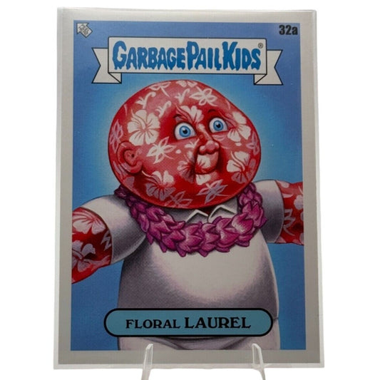 2023 Garbage Pail Kids "Go On Vacation" Card #32A Floral Laurel Topps