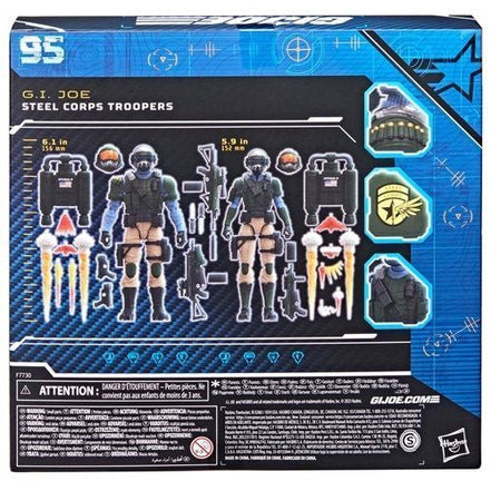 G.I. Joe Classified Series 6 - Inch Action Figures - Select Pack(s)ToyShnipAction & Toy FiguresSteel Corps Troopers 2 - PackShopify CollectiveToyShnip16