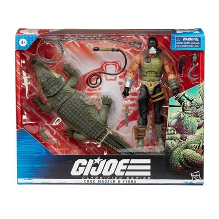 G.I. Joe Classified Series 6 - Inch Action Figures - Select Pack(s)ToyShnipAction & Toy FiguresCroc Master and AlligatorShopify CollectiveToyShnip30