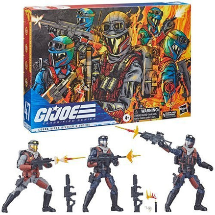 G.I. Joe Classified Series 6 - Inch Action Figures - Select Pack(s)ToyShnipAction & Toy FiguresVipers and Officer Troop Builder PackShopify CollectiveToyShnip1