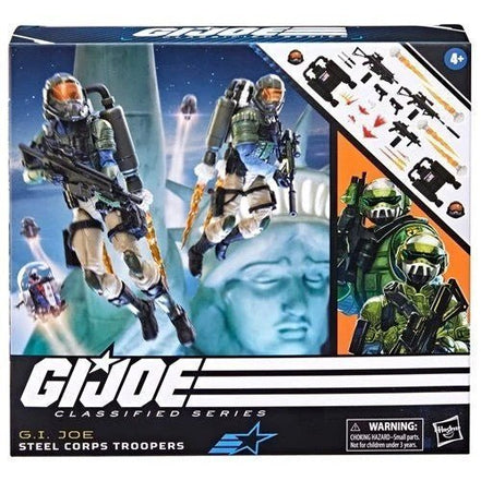 G.I. Joe Classified Series 6 - Inch Action Figures - Select Pack(s)ToyShnipAction & Toy FiguresSteel Corps Troopers 2 - PackShopify CollectiveToyShnip13