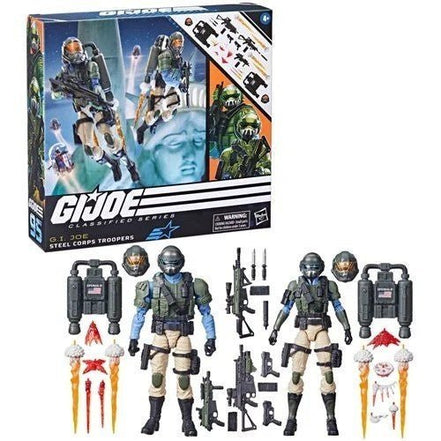 G.I. Joe Classified Series 6 - Inch Action Figures - Select Pack(s)ToyShnipAction & Toy FiguresSteel Corps Troopers 2 - PackShopify CollectiveToyShnip7