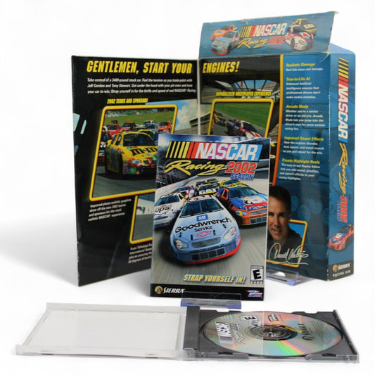 Nascar Racing 2002 Season PC Game With Manual & Original Box Sierra Windows Racing Sim