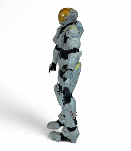 Side view of KELLY-087 action figure showing detailed armor