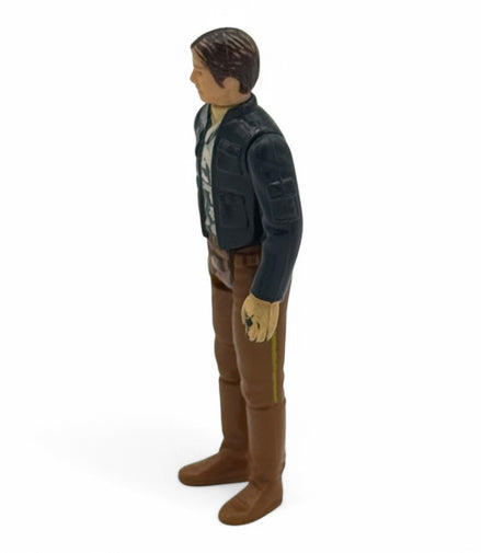 Han Solo Bespin 1980 vintage action figure side view