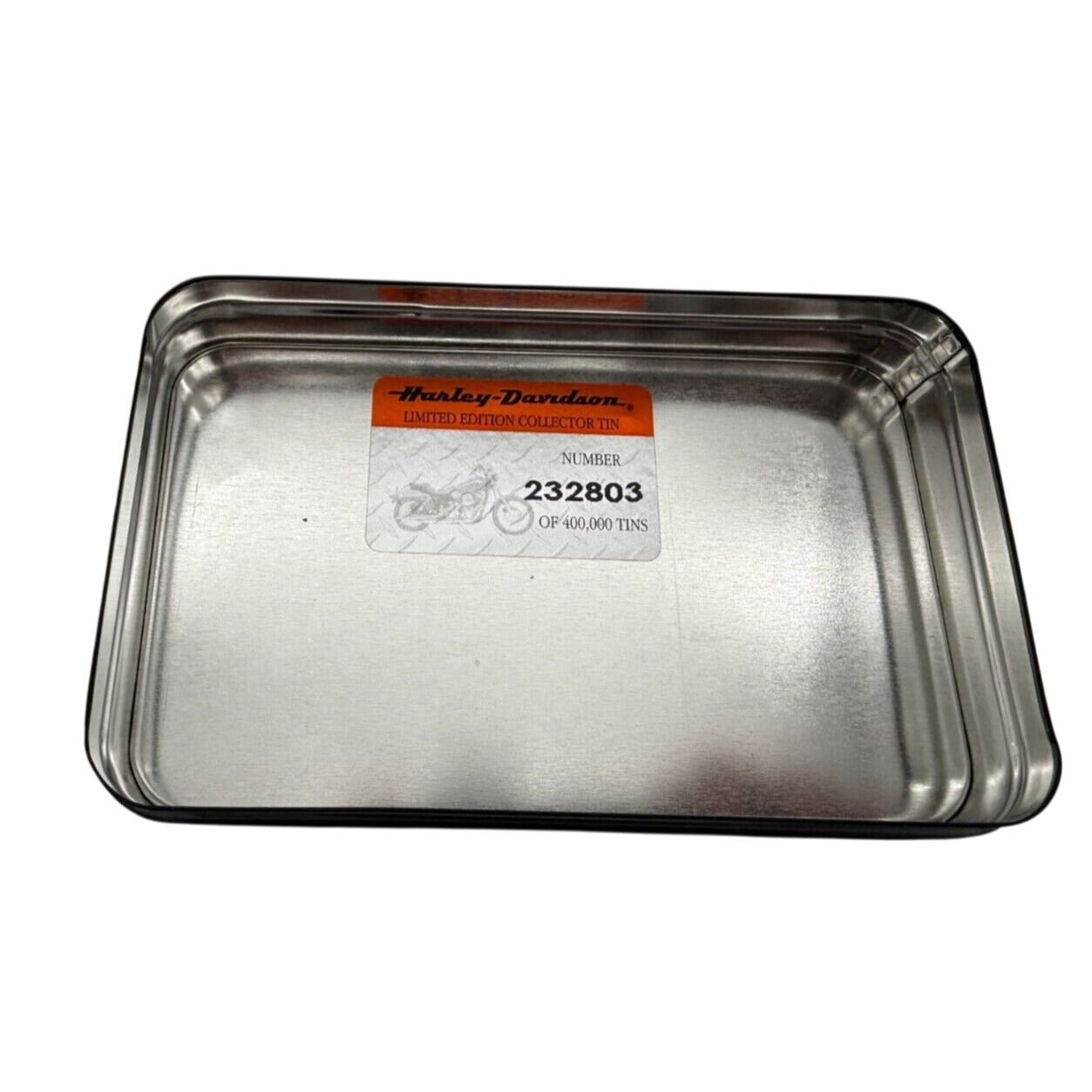 Limited edition Harley-Davidson collector tin with serial number