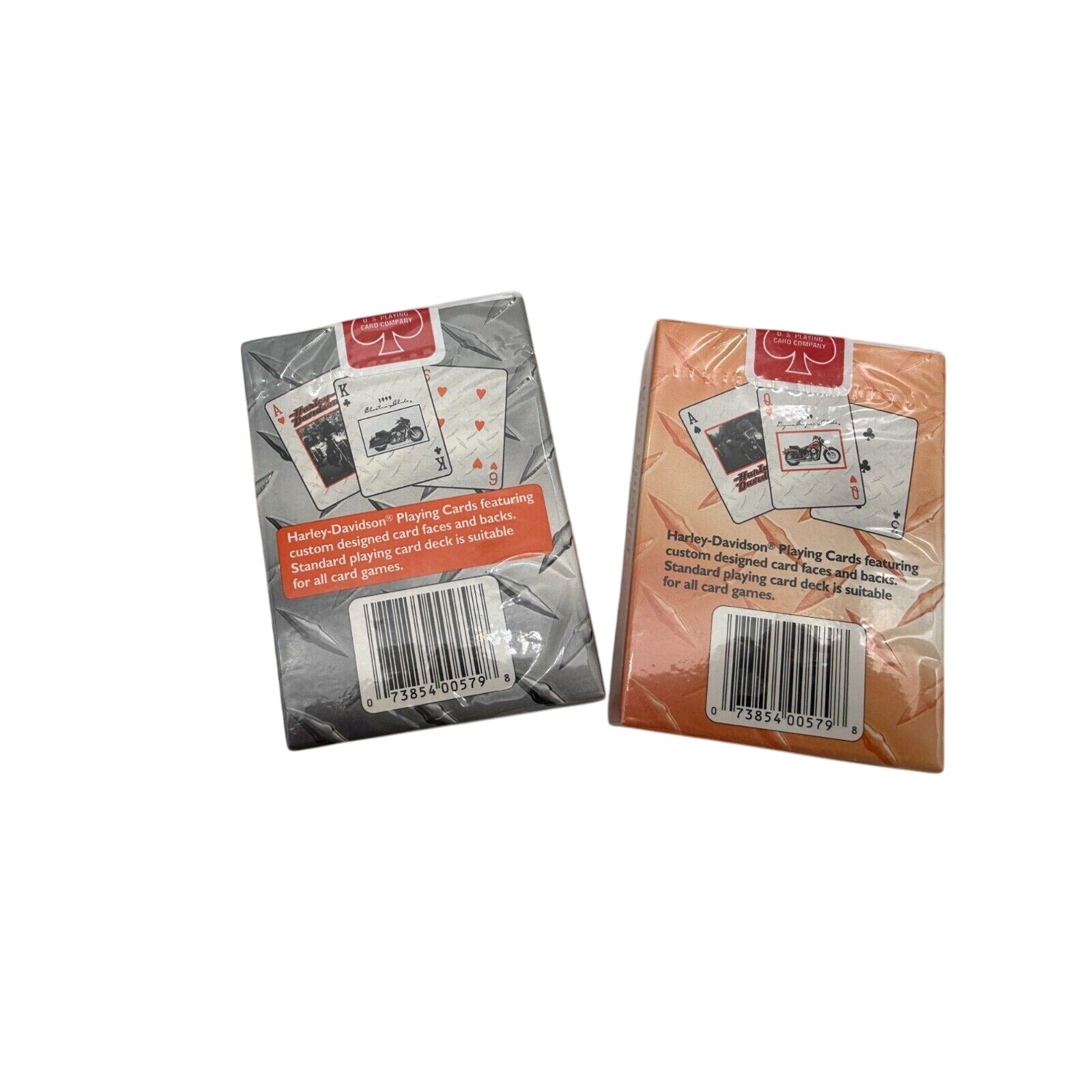 Harley-Davidson playing cards with custom designs