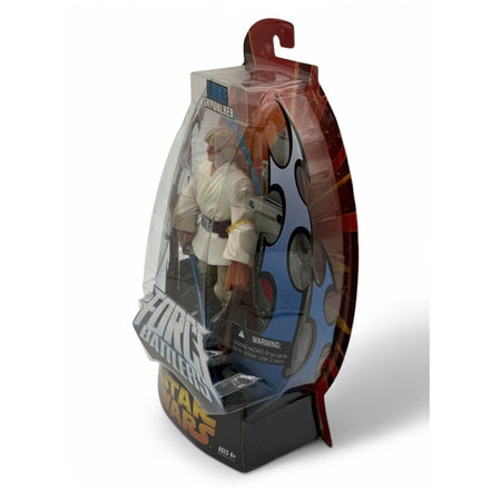 Side view of Hasbro Star Wars Luke Skywalker Force Battlers action figure showing packaging details