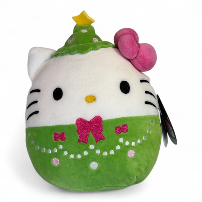 Hello Kitty Squishmallow Christmas Plush Toy 8" Collectible - Flip Side CollectiblesPlushSquishmallows