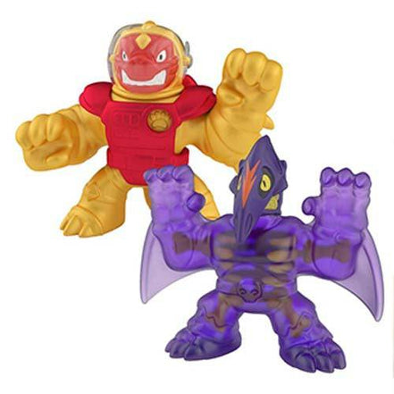 Heroes of Goo Jit Zu Galaxy Attack Hero Pack - Select Figure(s) - Flip Side CollectiblesAction FigureToyShnipSun Fire Blazagon VS Dark Matter Terrack