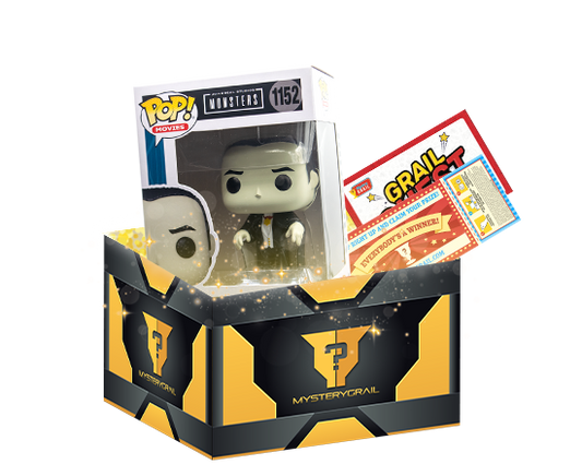 Horror Mystery Grail Box with Funko Pop and game card
