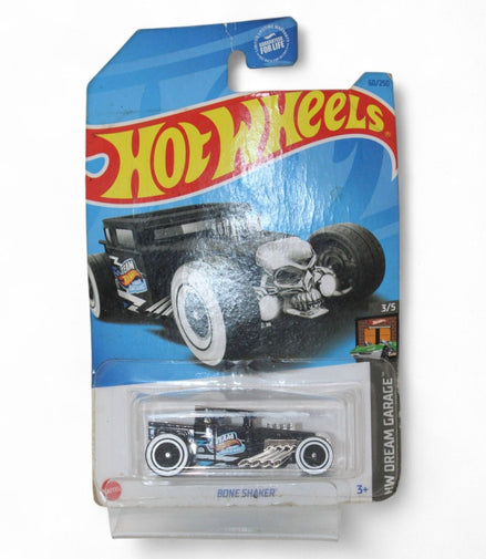 Hot Wheels Bone Shaker Dream Garage Collector Car Sealed – die - castHot WheelsDiecast Car1:64 scaleblack carbone shaker1