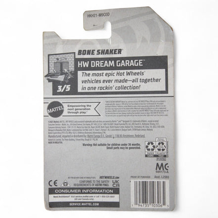 Hot Wheels Bone Shaker Dream Garage Collector Car Sealed – die - castHot WheelsDiecast Car1:64 scaleblack carbone shaker4