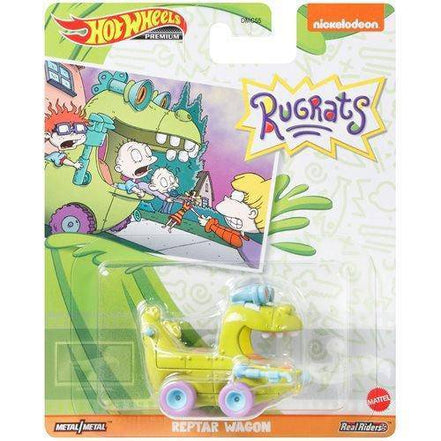 Hot Wheels Replica Entertainment - Select Vehicle(s) - Flip Side CollectiblesDiecast CarToyShnipRugrats Reptar Car