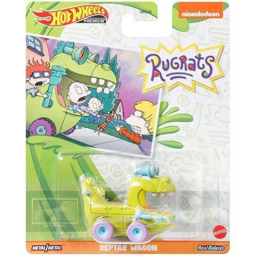 Hot Wheels Replica Entertainment - Select Vehicle(s) - Flip Side CollectiblesDiecast CarToyShnipRugrats Reptar Car