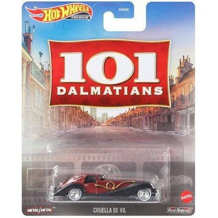Hot Wheels Replica Entertainment - Select Vehicle(s) - Flip Side CollectiblesDiecast CarToyShnip101 Dalmatians - Cruella De Vil