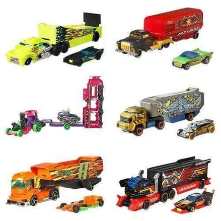 Hot Wheels Super Hauling Rig and Car - Select Figure(s) - Flip Side CollectiblesDiecast VehicleToyShnipSpeedway Hauler