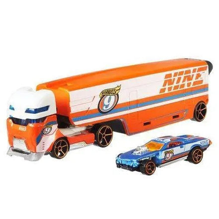 Hot Wheels Super Hauling Rig and Car - Select Figure(s) - Flip Side CollectiblesDiecast VehicleToyShnipSpeedway Hauler
