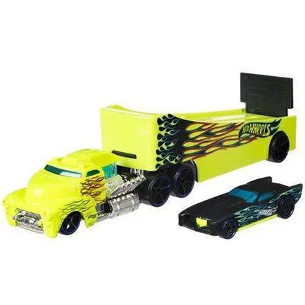 Hot Wheels Super Hauling Rig and Car - Select Figure(s) - Flip Side CollectiblesDiecast VehicleToyShnipRock N' Race
