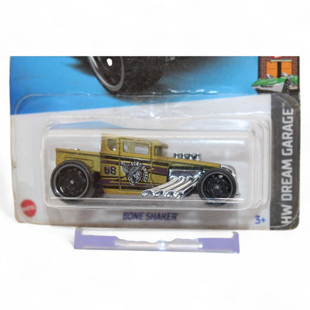 Side view of Hot Wheels Bone Shaker die-cast car