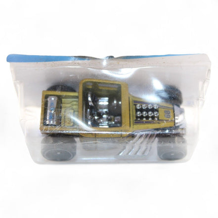 Top view of Hot Wheels Bone Shaker in packaging