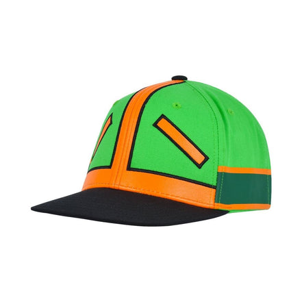 Hunter X Hunter Gon Flat Brim Snapback Hat Concept One Green & Orange - Flip Side CollectiblesHatConcept One