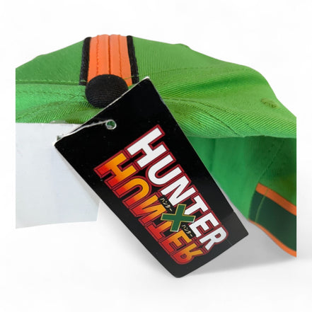 Hunter X Hunter Gon Flat Brim Snapback Hat Concept One Green & Orange - Flip Side CollectiblesHatConcept One