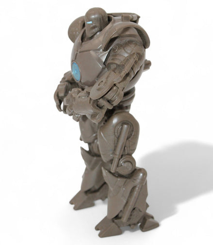 Side view of Iron Monger action figure showing detailed armor