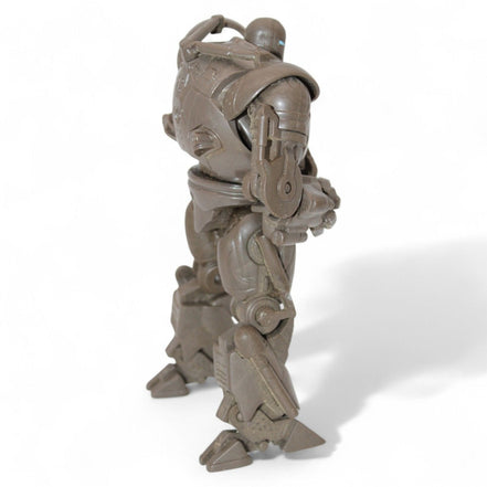 Iron Monger action figure with blue chest light and articulated joints