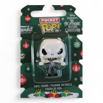 Front view of Jack Skellington Pocket Pop Vinyl Figure