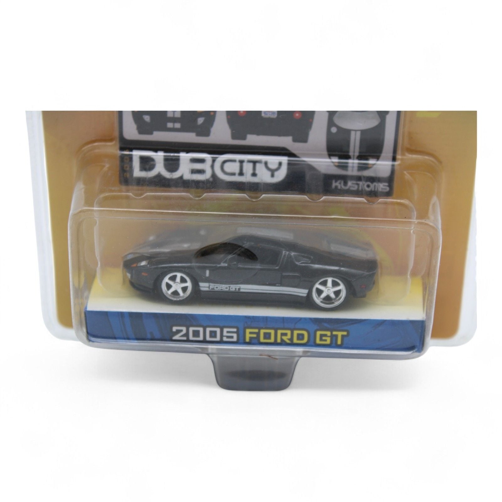 Jada Toys 1:64 2005 Ford GT Die - Cast Car in Dub City KustomsJada ToysDiecast Car1:64 scale2005 Ford GTblack finish2