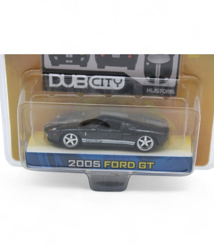 Jada Toys 1:64 2005 Ford GT Die - Cast Car in Dub City KustomsJada ToysDiecast Car1:64 scale2005 Ford GTblack finish2