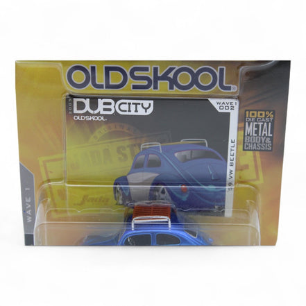 Jada Toys Dub City '59 VW Beetle 1:64 Die - Cast Model – 1:64 scaleJada ToysDiecast Car1:64 scale59 VW Beetleblue silver model3
