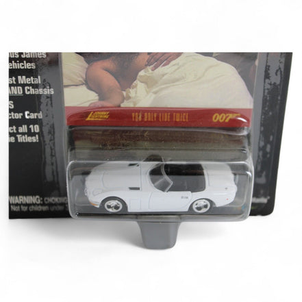 Close-up of Johnny Lightning 007 diecast car