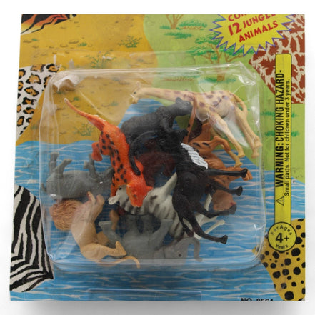 Detailed view of King Of The Jungle Toy Set packaging