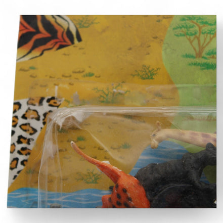 Side view of King Of The Jungle Toy Set packaging