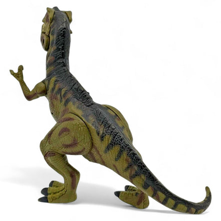 Side view of the Jurassic Park III T-Rex collectible toy