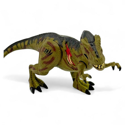 Detailed view of the Jurassic Park III T-Rex toy