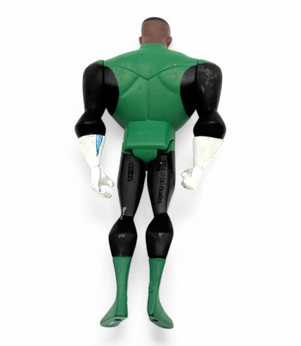 Back view of John Stewart Green Lantern action figure
